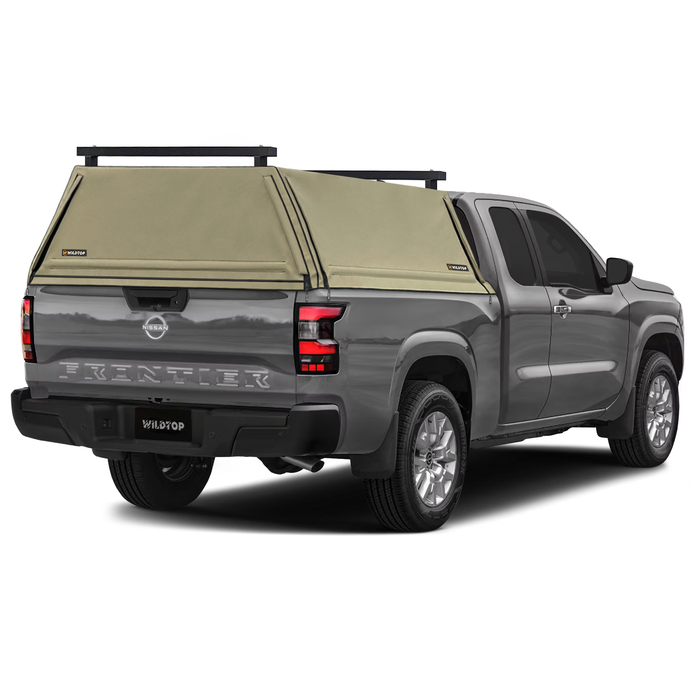 WildTop Soft Truck Cap For 2022-Current Nissan Frontier Long Bed (73.3 in)