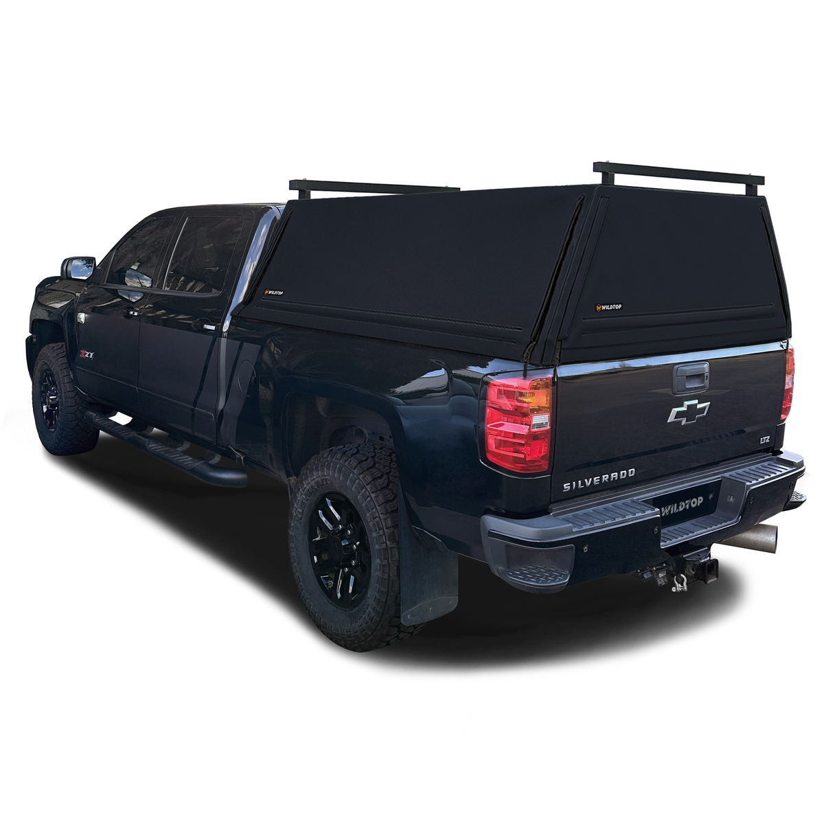 Hard Folding Truck Bed Cover For 2014-2018 Chevy Silverado/GMC Sierra 5'8" Bed