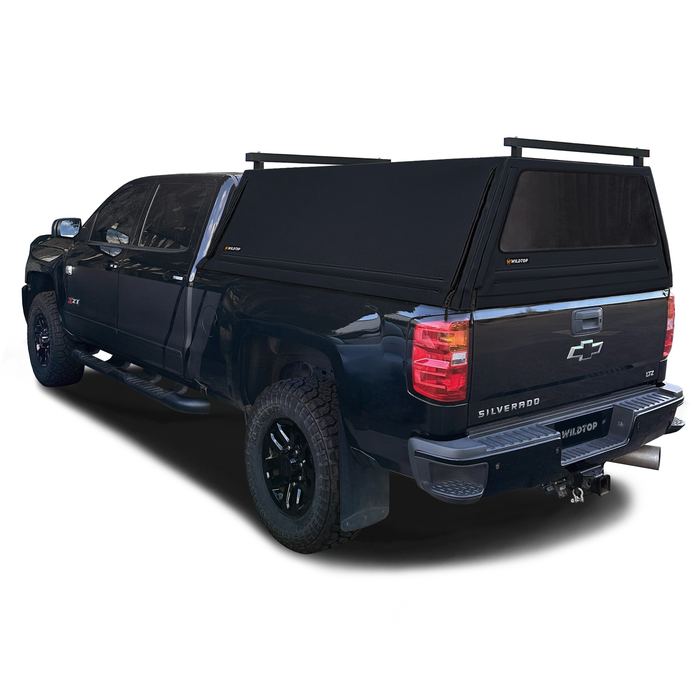WildTop Soft Truck Cap For 2014-2018 Chevrolet Silverado 1500 Short Bed (69.3 in)