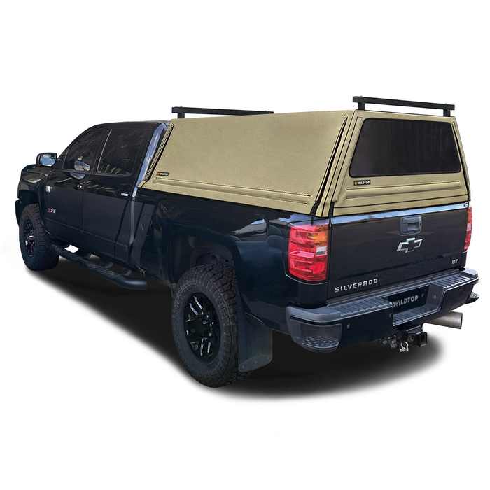 WildTop Soft Truck Cap For 2014-2018 Chevrolet Silverado 1500 Short Bed (69.3 in)