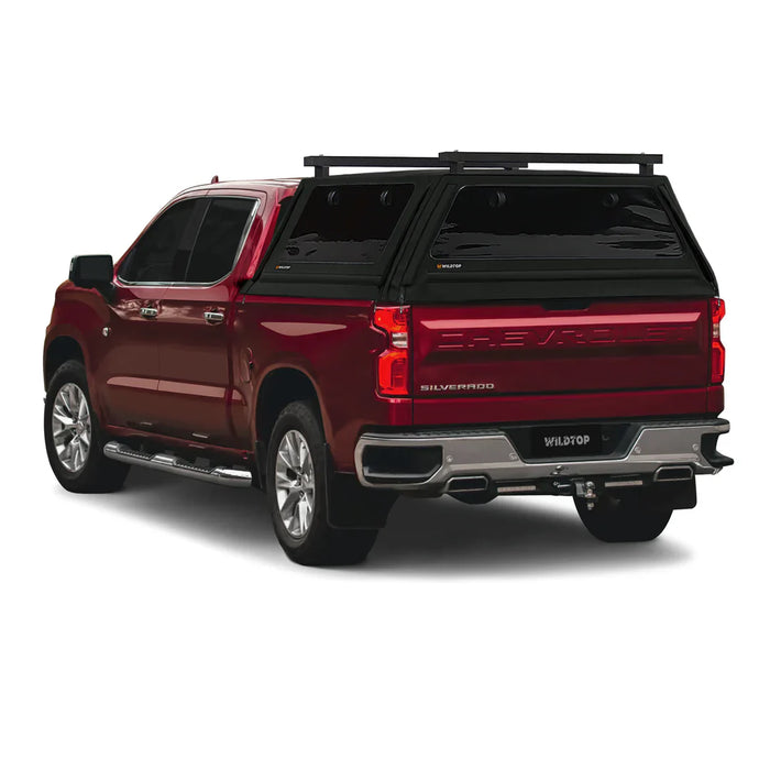 WildTop Soft Top For 2019-Current Chevrolet Silverado 1500 Short Bed (69.9 in)