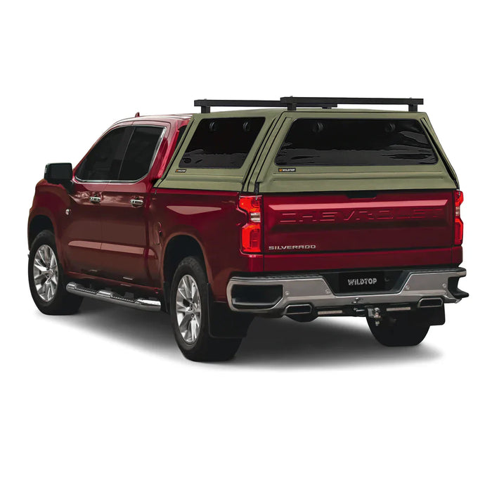 WildTop Soft Top For 2019-Current Chevrolet Silverado 1500 Short Bed (69.9 in)
