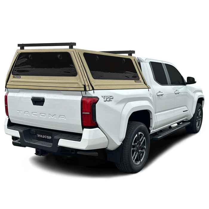 WildTop Soft Truck Cap for 2024-Current 4th Gen Toyota Tacoma 5ft Bed (60.5 in)