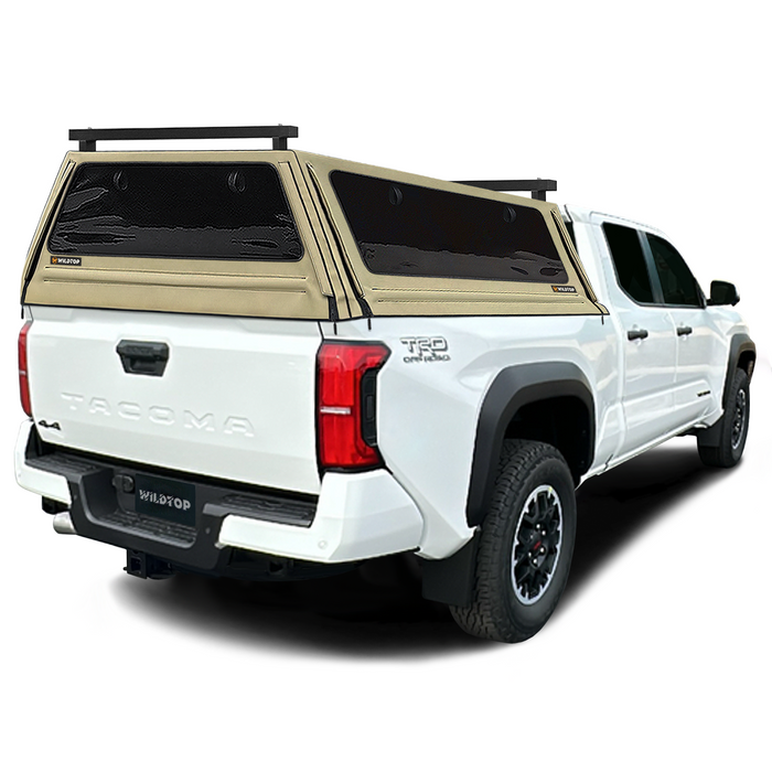 WildTop Soft Truck Cap For 2024-Current 4th Gen Toyota Tacoma 6ft Bed (73.5 in)