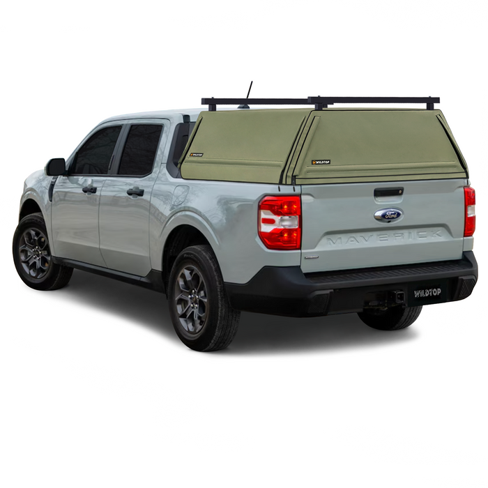 WildTop 2022-Current Ford Maverick Truck Cap for 4.5ft Bed (54.4 in)