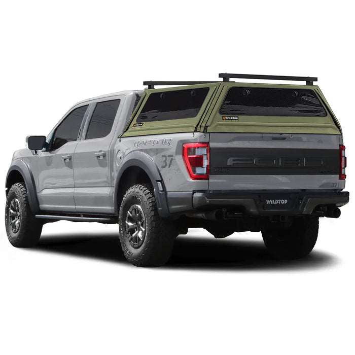 WildTop Soft Truck Cap for 2021-Current Ford F150 5.5 ft Bed (67.1 in)