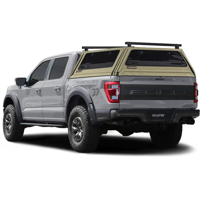 WildTop Soft Truck Cap for 2021-Current Ford F150 5.5 ft Bed (67.1 in)