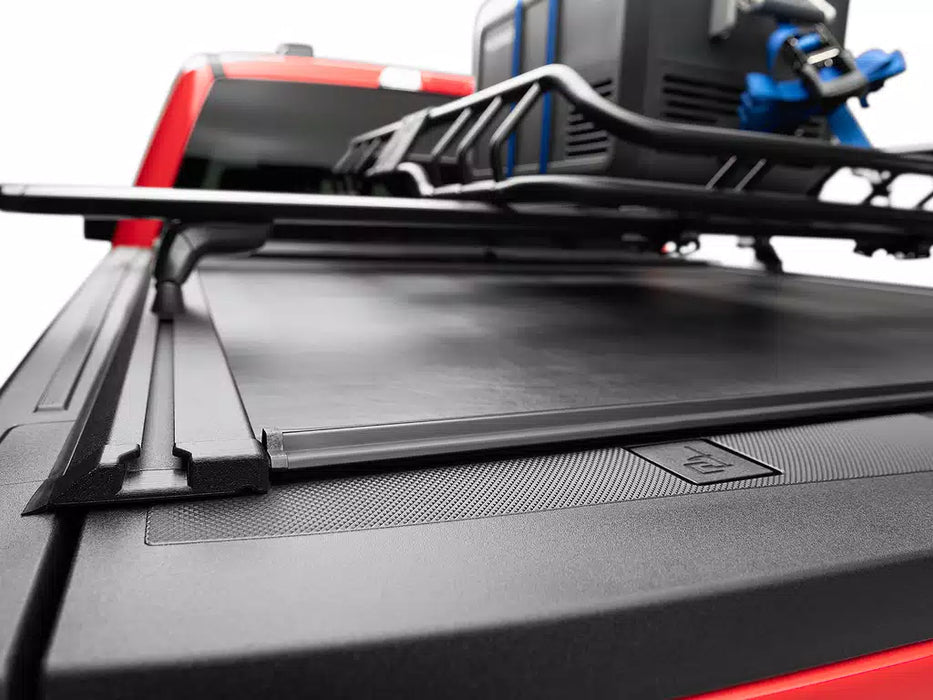 Roll-N-Lock M-Series XT Manual Retractable Tonneau Cover w/ T-Slot Rails - 135M-XT