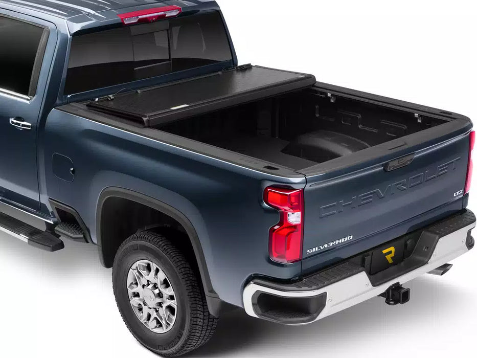 UnderCover Flex Hard Folding Tonneau Cover For 2004-2015 Nissan Titan 5'7" Bed