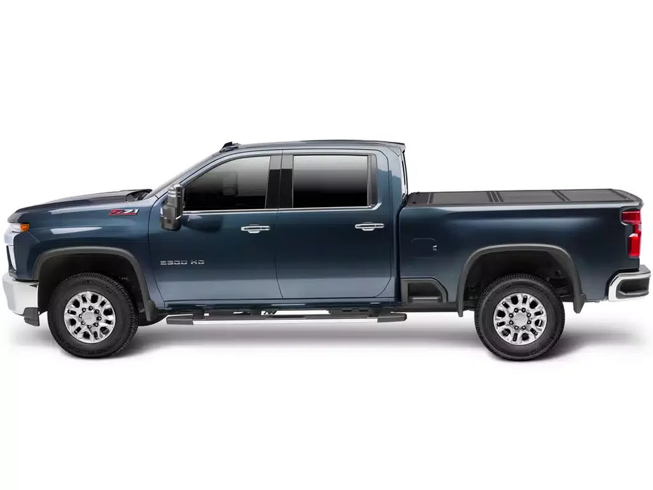 UnderCover Flex Hard Folding Tonneau Cover For 2019-2026 Chevrolet/GMC Silverado/Sierra 1500 & 2022 1500 LD/LTD 5'8" Bed - FX11022