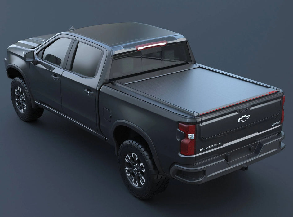 Tessera SE Manual Retractable Tonneau Bed Cover For 19-26 GMC/Chevrolet Sierra/Silverado 1500 6'6" Bed - 5212062604880