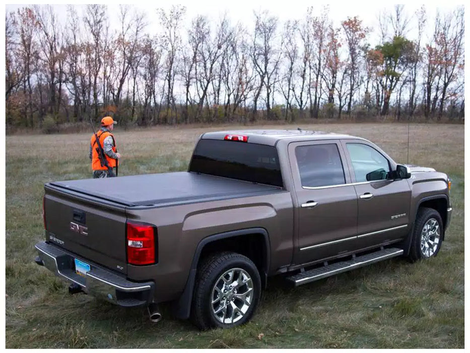 Access Original Soft Roll Up Tonneau Cover For 2001-2006 Chevrolet/GMC Silverado/Sierra 3500 Dually & 2007 3500 Classic 8' Bed - 12229