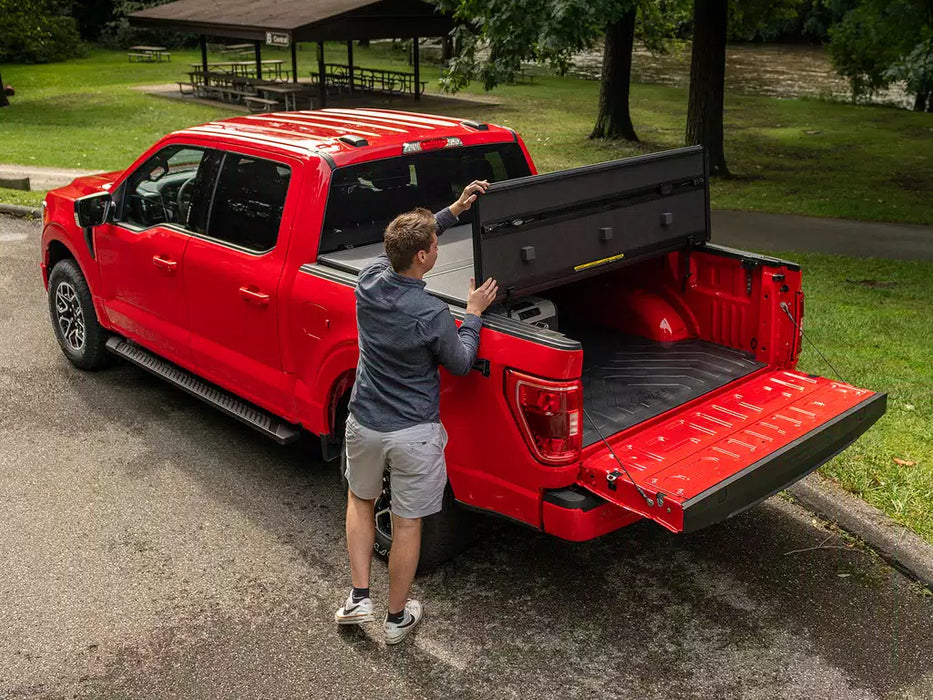 Extang Solid Fold ALX Hard Folding Tonneau Cover For 2015-2020 Ford F-150 5'7" Bed - 88475