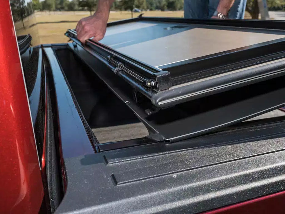 Access LOMAX Hard Folding Tonneau Cover For 2022-2026 Nissan Frontier 5' Bed