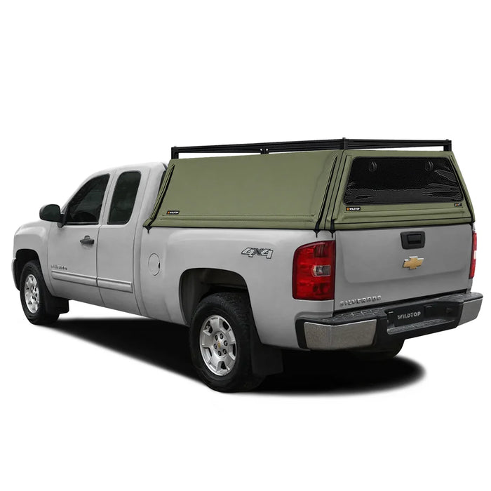 WildTop Soft Truck Cap For 2019-Current Chevrolet/Silverado/GMC Sierra 1500 Standard Bed (79.4 In)