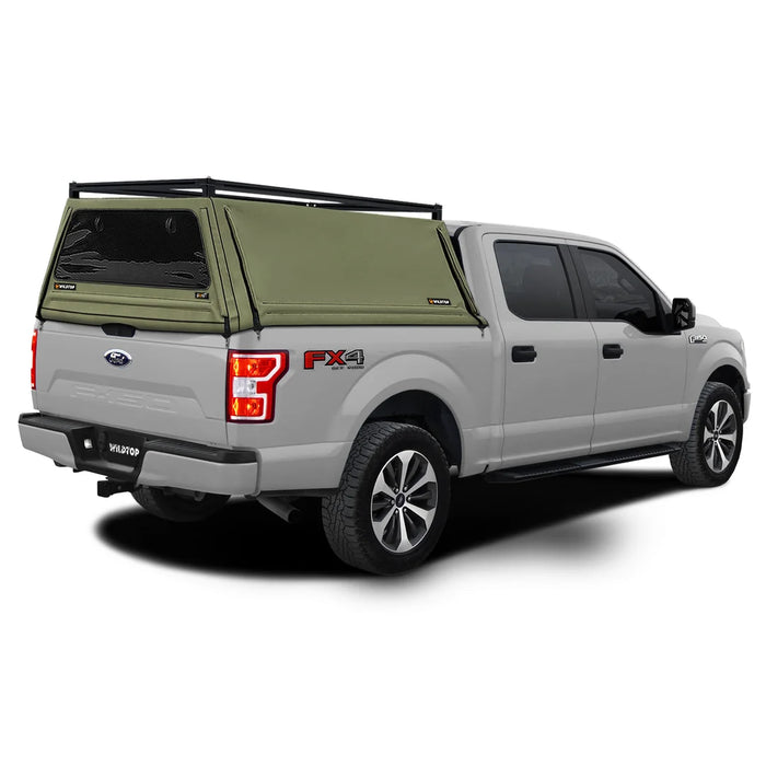 WildTop Soft Truck Cap for 2023-Current Ford F250/F350 Super Duty 6.75 ft Bed (81.9 in)