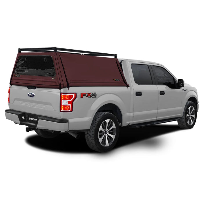 WildTop Soft Truck Cap for 2023-Current Ford F250/F350 Super Duty 6.75 ft Bed (81.9 in)