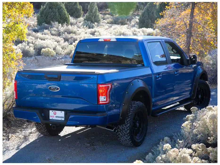 Pace Edwards Switchblade Manual Retractable Tonneau Cover For 2015-2020 Ford F-150 6'7" Bed - SWFA06A29