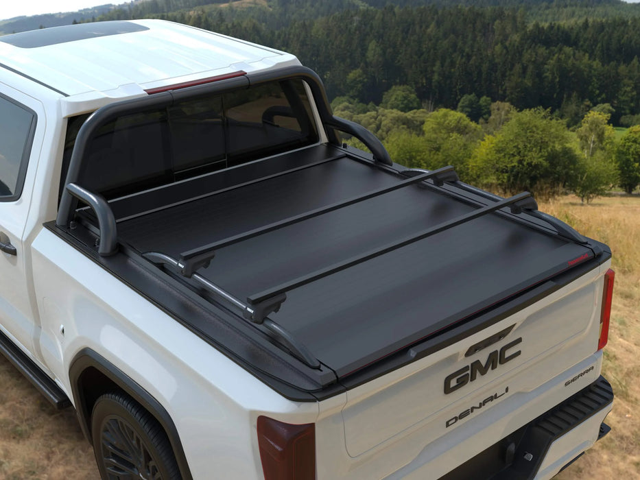 Tessera SE Manual Retractable Tonneau Bed Cover For 19-26 GMC/Chevrolet Sierra/Silverado 1500 6'6" Bed - 5212062604880