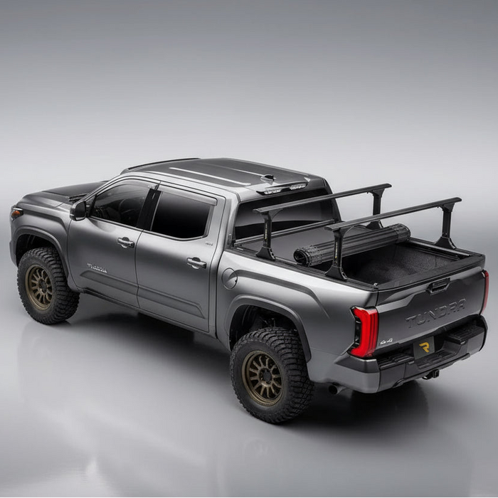 BAK Revolver X4ts Hard Roll-Up Tonneau Cover w/ T-Slot Rails For 16-26 Nissan Titan XD & 17-26 Titan 6'7" Bed - 80524RK