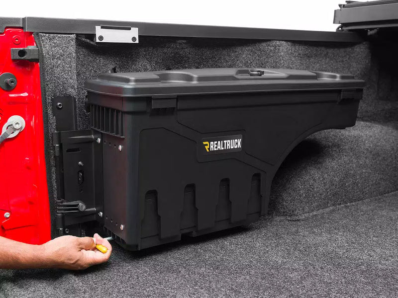 UnderCover Swing Case Truck Bed Toolbox For 2022-2026 Nissan Frontier