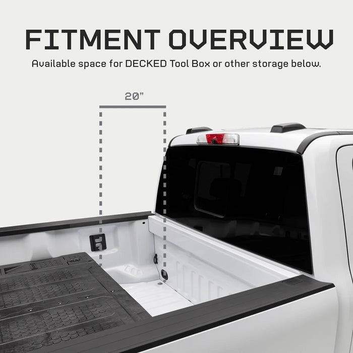 DECKED Drawer System For 2020-2026 Chevrolet/GMC Silverado/Sierra 2500/3500 8' Bed