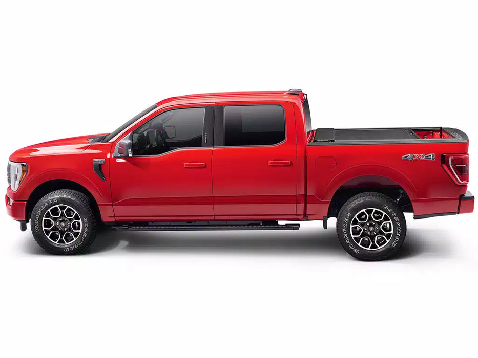 Roll-N-Lock M-Series XT Manual Retractable Tonneau Cover w/ T-Slot Rails - 135M-XT