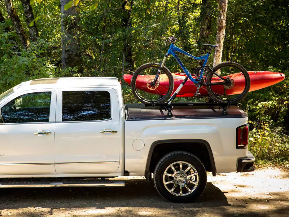 Pace Edwards UltraGroove Metal Manual Retractable Tonneau Cover For 19-26 Chevrolet/GMC Silverado/Sierra 1500 & 2022 1500 LD/LTD 5'8" Bed - KMCA27A58