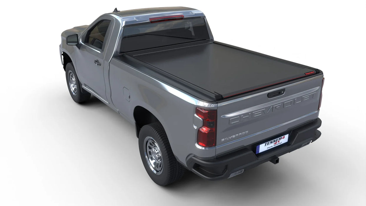 Tessera SE Manual Retractable Tonneau Bed Cover For 14-26 GMC/Chevrolet Sierra/Silverado 1500 8' Bed - 5212062605252