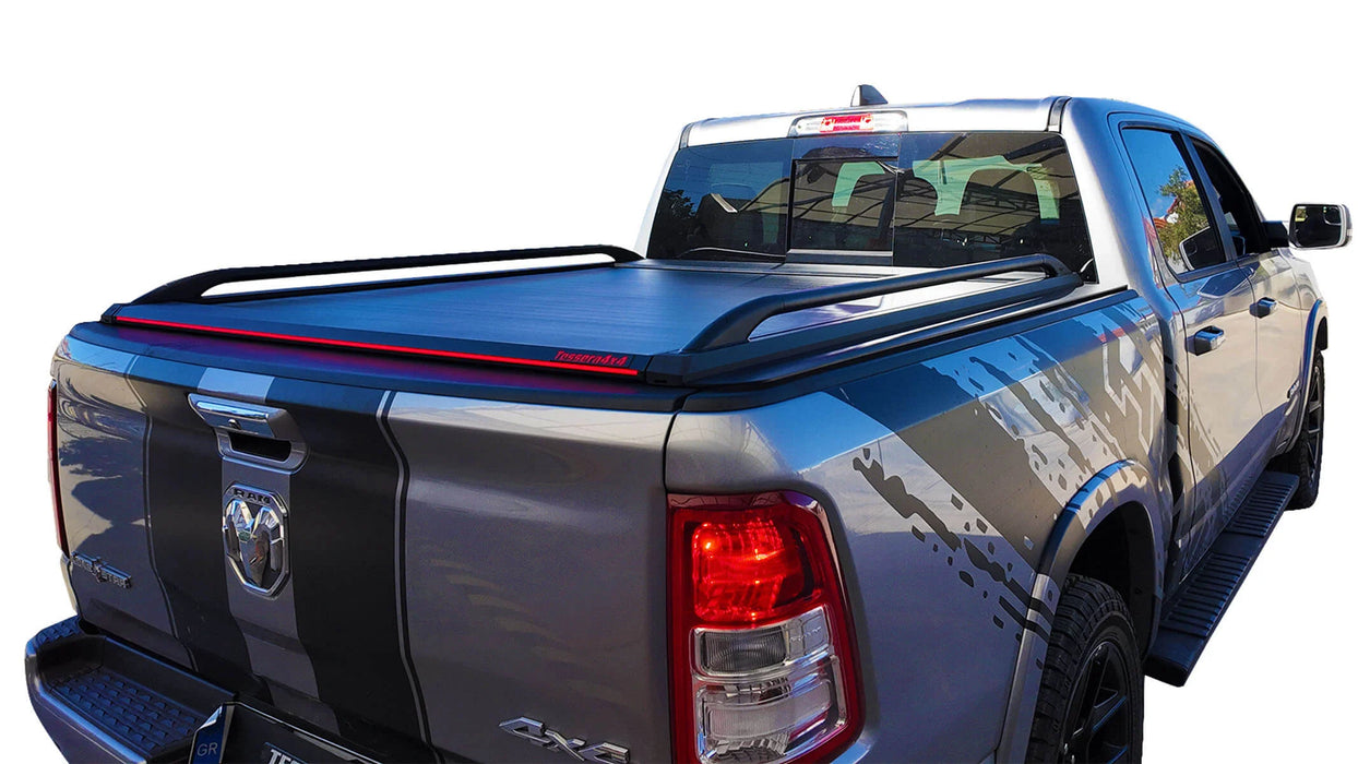 Tessera Roll+ Manual Retractable Tonneau Bed Cover For 02-26 Dodge RAM 1500 6'4"  Bed - 5212062602480