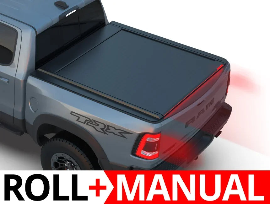 Tessera Roll+ Manual Retractable Tonneau Bed Cover For 10-18 Dodge RAM 2500/3500 8'  Bed - 5212062603623
