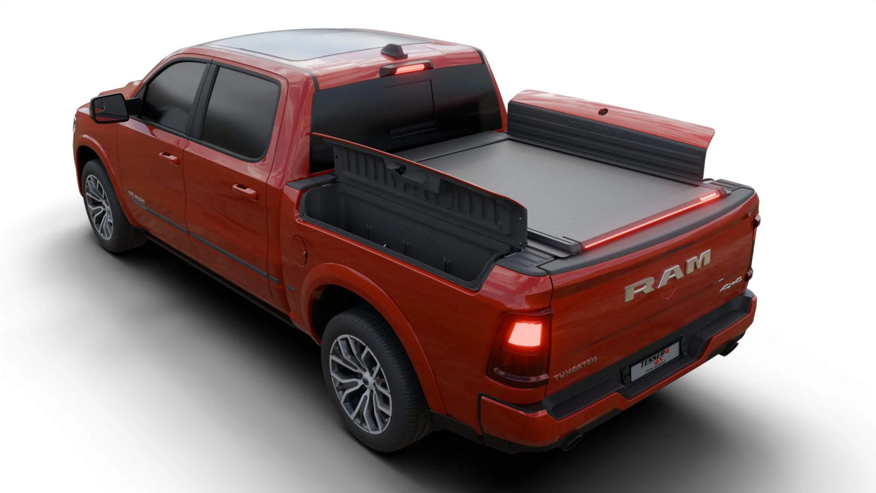 Tessera Roll+ Manual Retractable Tonneau Bed Cover For 09-26 Dodge RAM 1500 5'7"  Bed