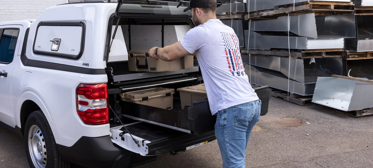 DECKED Drawer System For 2004-2015 Nissan Titan 6'7" Bed