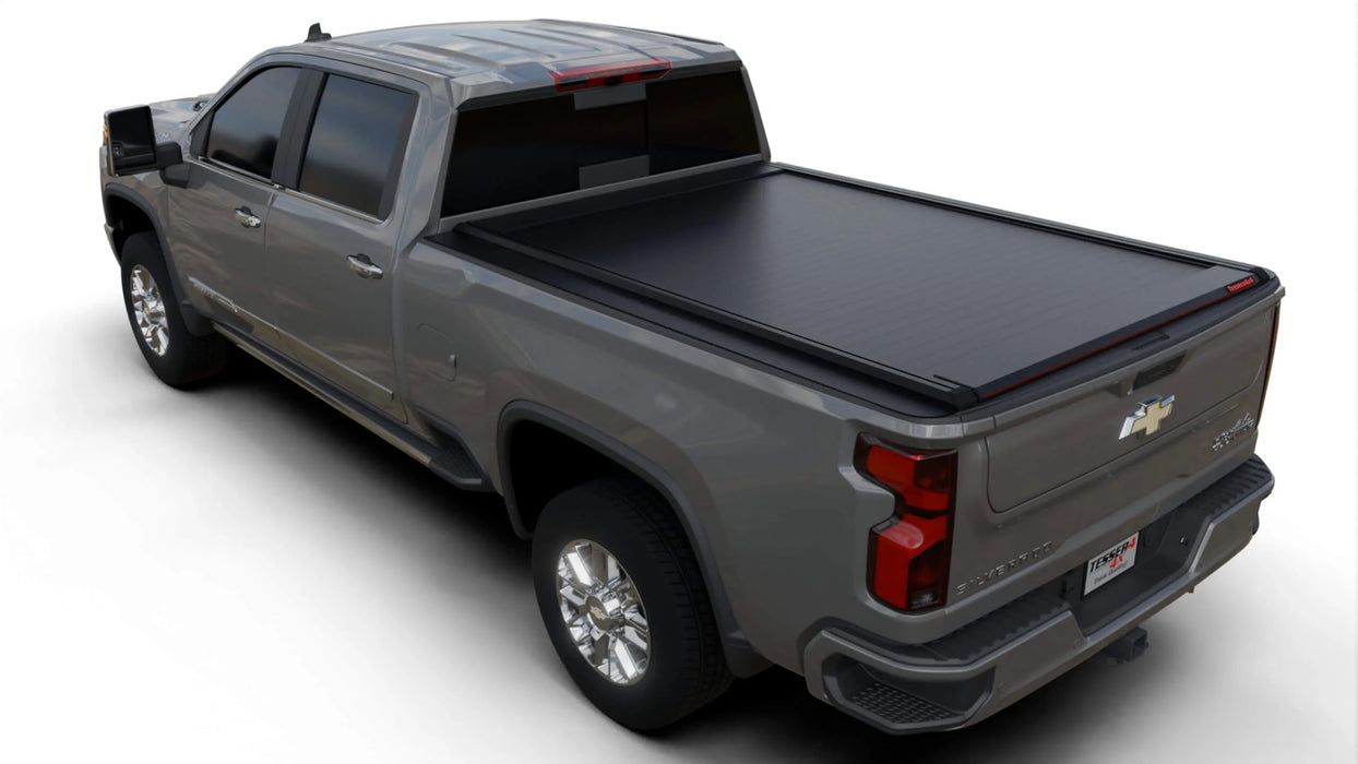 Tessera SE Manual Retractable Tonneau Bed Cover For 20-26 GMC/Chevrolet Sierra/Silverado 2500/3500 HD 6'9" Bed - 5212062605030