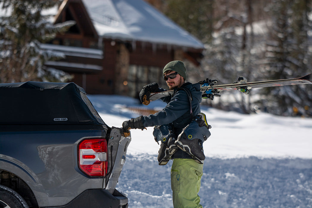 Fas-Top Traveler | 2 in 1 Topper & Tonneau Cover For Ford Maverick 4'4" Bed