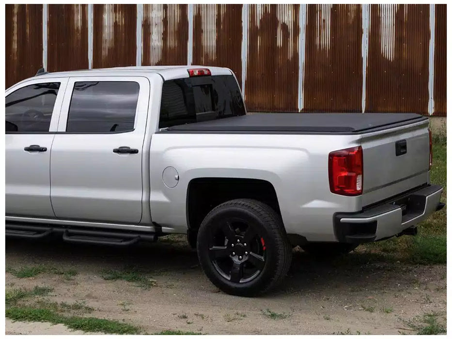 Access Original Soft Roll Up Tonneau Cover For 2001-2006 Chevrolet/GMC Silverado/Sierra 3500 Dually & 2007 3500 Classic 8' Bed - 12229