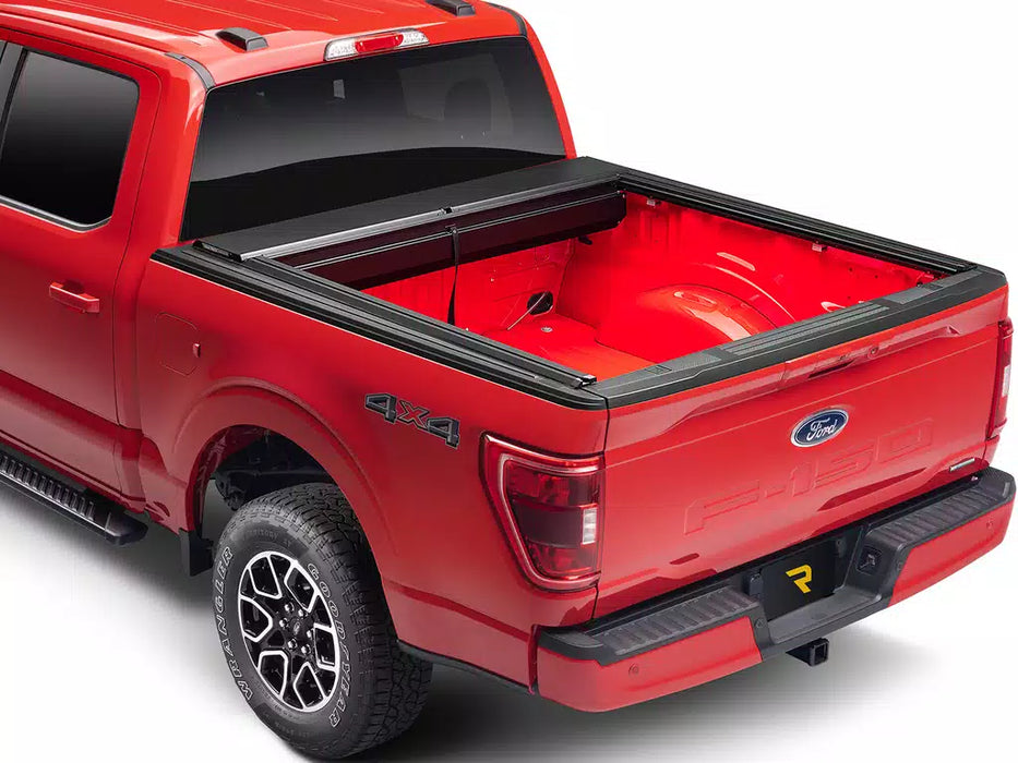 Roll-N-Lock M-Series XT Manual Retractable Tonneau Cover w/ T-Slot Rails - 135M-XT