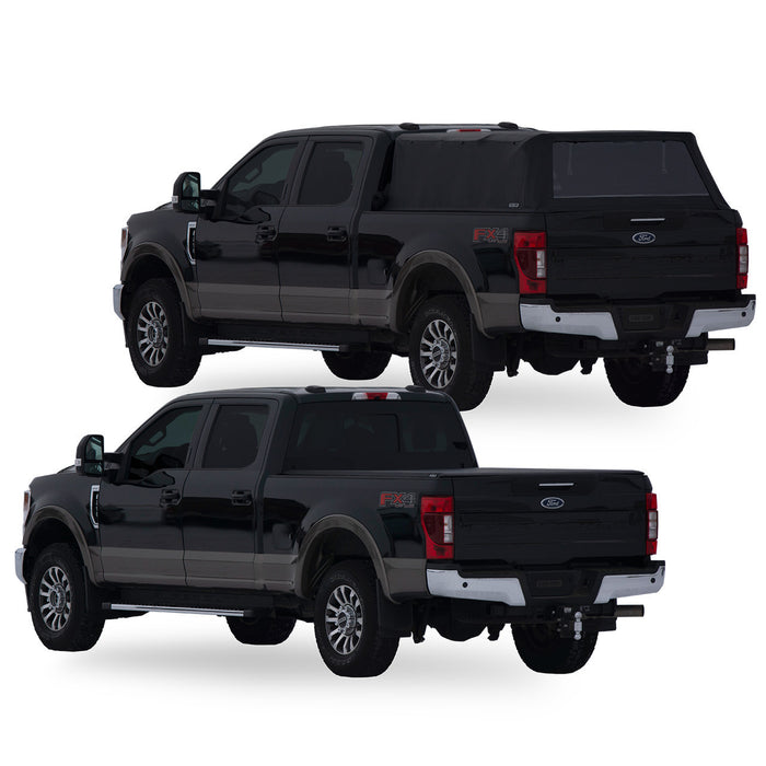 Fas-Top Traveler Sport | 2 in 1 Topper & Tonneau Cover For 2004-2012 GMC Canyon & Chevrolet Colorado 5'1" Bed