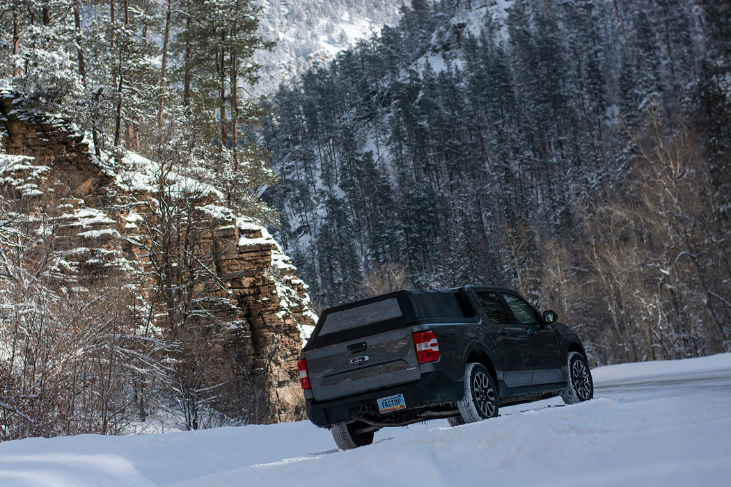 Fas-Top Traveler | 2 in 1 Topper & Tonneau Cover For Ford Maverick 4'4" Bed