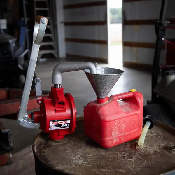 Fill-Rite Piston Hand-Operated Fuel Transfer Pump with Pail Spout - FR151