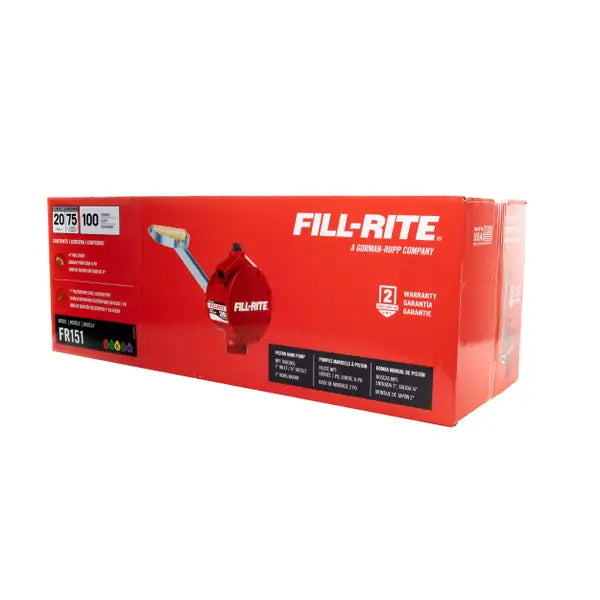 Fill-Rite Piston Hand-Operated Fuel Transfer Pump with Pail Spout - FR151