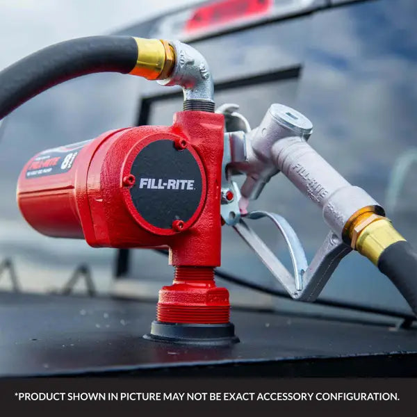 Fill-Rite FR8 12V DC 8 GPM Fuel Transfer Pump with Nozzle - FR8
