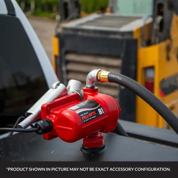 Fill-Rite FR8 12V DC 8 GPM Fuel Transfer Pump with Nozzle - FR8
