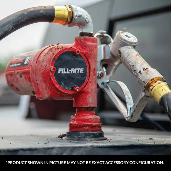 Fill-Rite FR8 12V DC 8 GPM Fuel Transfer Pump with Nozzle - FR8