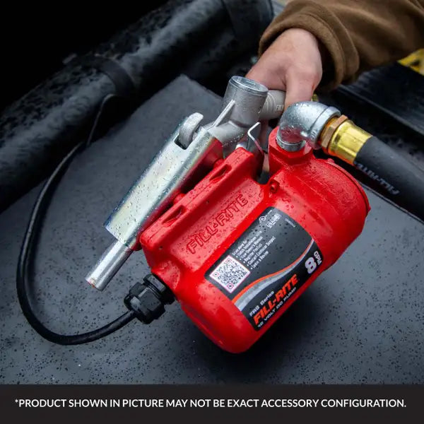 Fill-Rite FR8 12V DC 8 GPM Fuel Transfer Pump with Nozzle - FR8