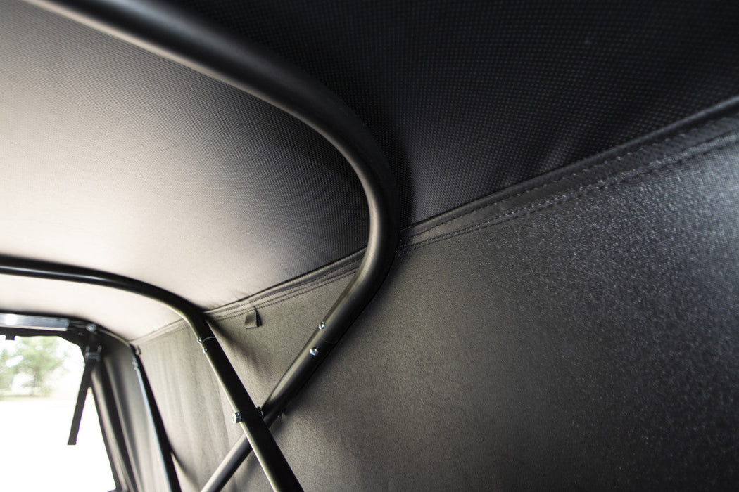 Fas-Top Traveler | 2 in 1 Topper & Tonneau Cover For 09-18 RAM 1500 & 10-18 RAM 2500/3500 6'4" Bed