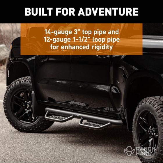 Ranch Hand Midnight 4-Step Running Steps
