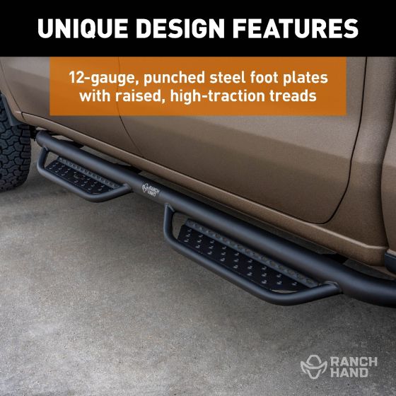 Ranch Hand Midnight 4-Step Running Steps