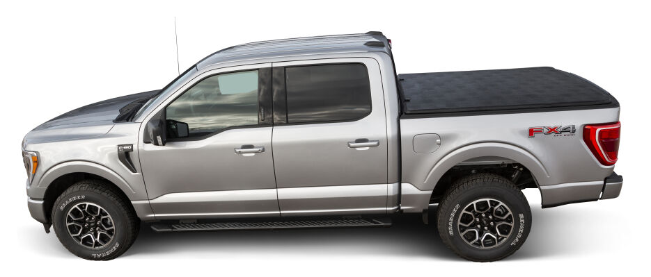 LEER Latitude Soft Folding Tonneau Cover For 2009-2018 Dodge RAM 1500 6'4" Bed - 630137