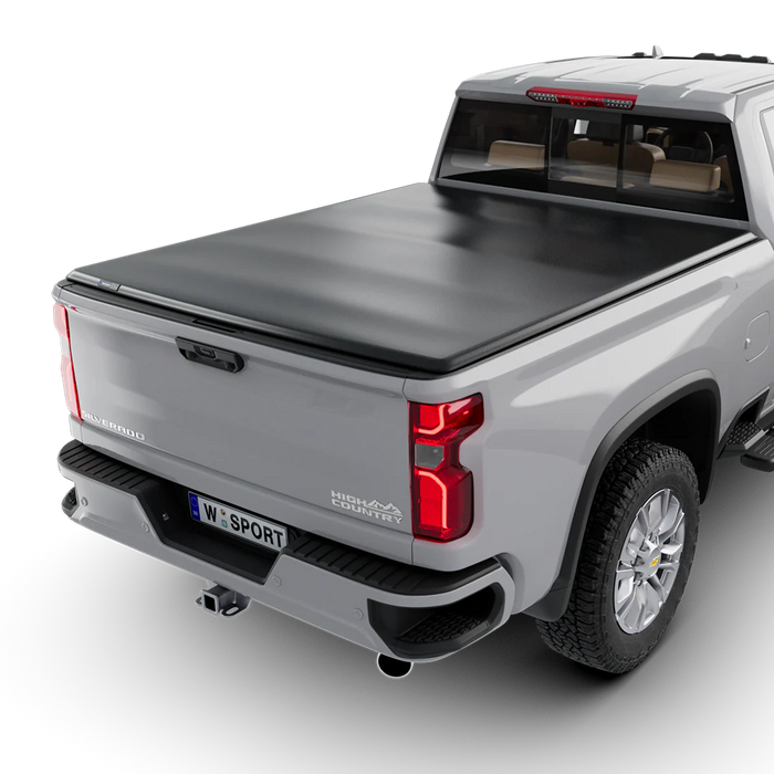 Worksport SC4 Quick Latch Full Bed Access Soft Tonneau Cover For 07-26 Chevrolet/GMC Silverado/Sierra 1500 6'6" Bed - 2912360